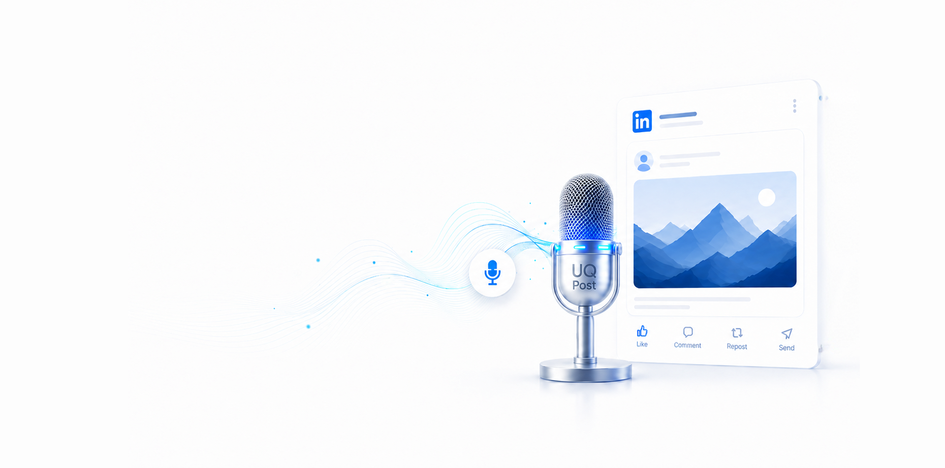 UQ Post — voice to LinkedIn